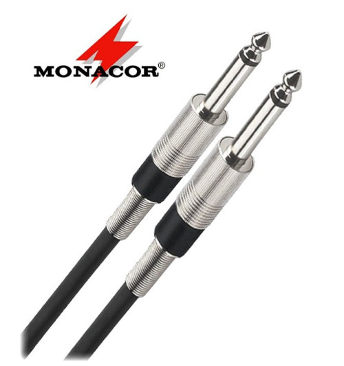 Kabel instrumentalny Jack 6.3 mm Monacor MCC-600/SW - 6m