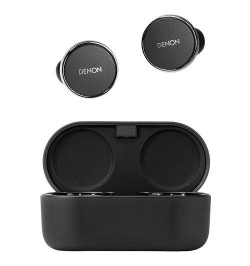 Denon PerL Pro - Bezprzewodowe słuchawki dokanałowe Bluetooth 5.3 z ANC