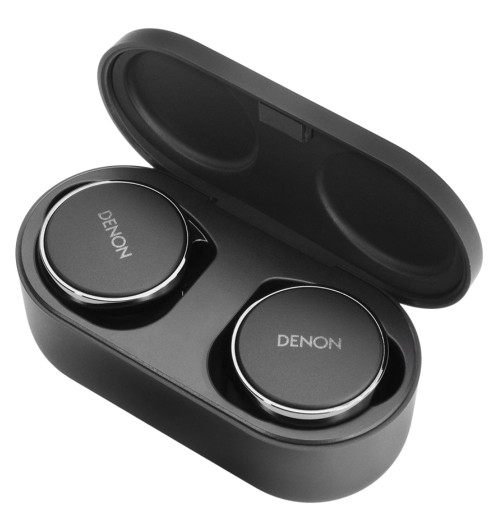Denon PerL Pro - Bezprzewodowe słuchawki dokanałowe Bluetooth 5.3 z ANC