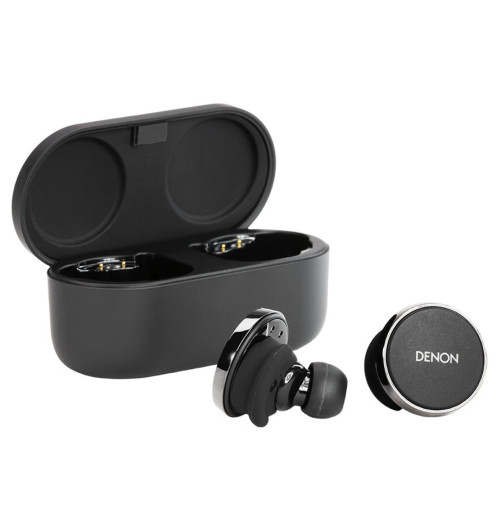 Denon PerL Pro - Bezprzewodowe słuchawki dokanałowe Bluetooth 5.3 z ANC