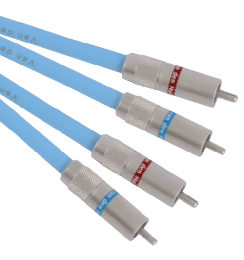Van den Hul 3T The River Hybrid - Kabel koncentryczny interkonekt audio 2 RCA - 2 RCA (Cinch)