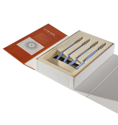 Van den Hul 3T The River Hybrid - Kabel koncentryczny interkonekt audio 2 RCA - 2 RCA (Cinch)