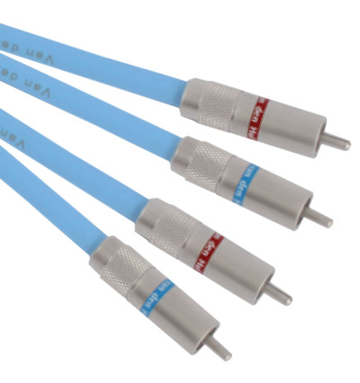 Van den Hul 3T The River Hybrid - Kabel koncentryczny interkonekt audio 2 RCA - 2 RCA (Cinch)