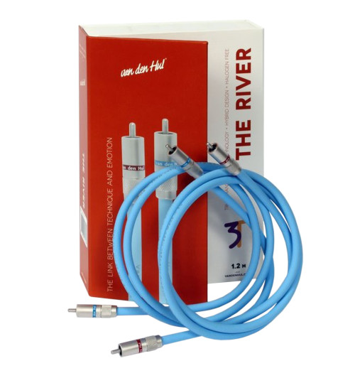 Van den Hul 3T The River Hybrid - Kabel koncentryczny interkonekt audio 2 RCA - 2 RCA (Cinch)