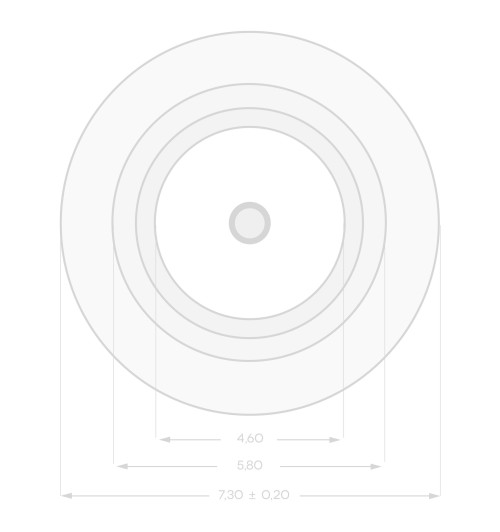 Van den Hul 3T The River Hybrid - Kabel koncentryczny interkonekt audio 2 RCA - 2 RCA (Cinch)
