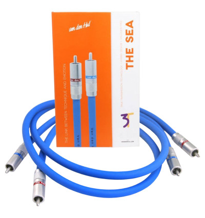 Van den Hul 3T The Sea Hybrid - Kabel koncentryczny interkonekt audio 2 RCA - 2 RCA (Cinch)
