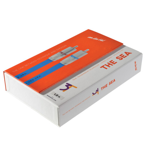 Van den Hul 3T The Sea Hybrid - Kabel koncentryczny interkonekt audio 2 RCA - 2 RCA (Cinch)