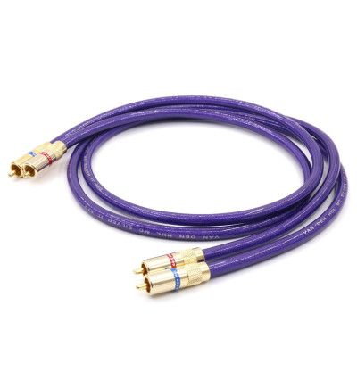 Van den Hul MC - Silver IT 65 G - Kabel koncentryczny interkonekt audio 2 RCA - 2 RCA (Cinch)