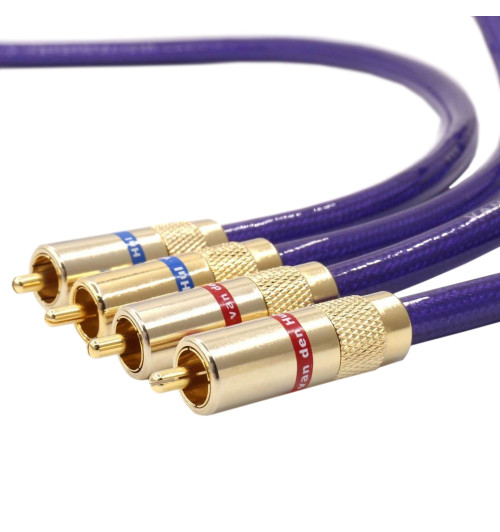 Van den Hul MC - Silver IT 65 G - Kabel koncentryczny interkonekt audio 2 RCA - 2 RCA (Cinch)