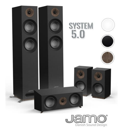 JAMO 807 HCS - Zestaw kolumn kina domowego 5.0