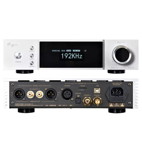 Cayin iDAC-8 - Profesjonalny hybrydowy przetwornik cyfrowo-analogowy DAC