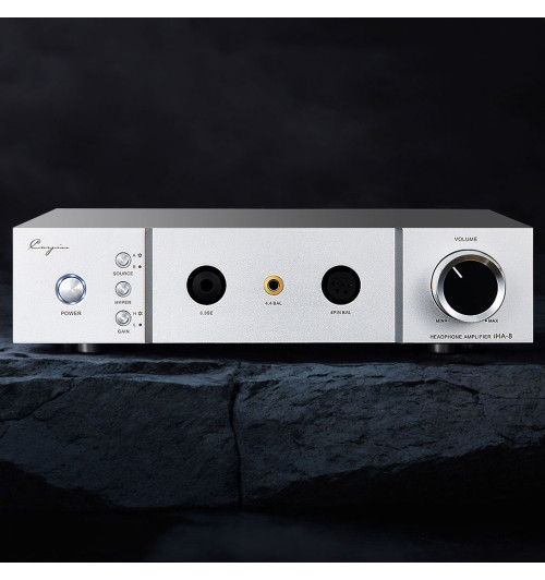 Cayin iHA-8 - Biurkowy zbalansowany wzmacniacz słuchawkowy