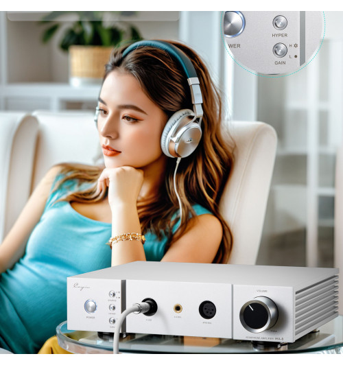 Cayin iHA-8 - Biurkowy zbalansowany wzmacniacz słuchawkowy