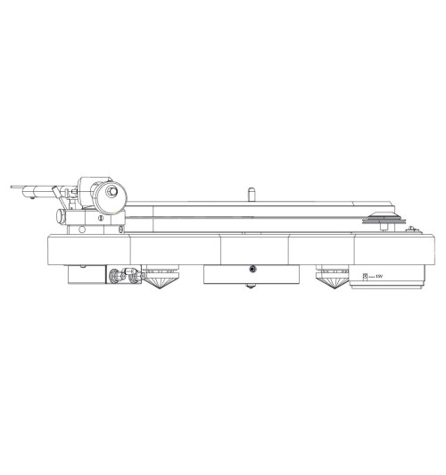 Pro-ject RPM 3 Carbon - Gramofon z wkładką Ortofon 2M Silver