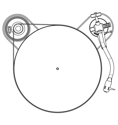 Pro-ject RPM 1 Carbon - Gramofon manualny (wersja bez wkładki)