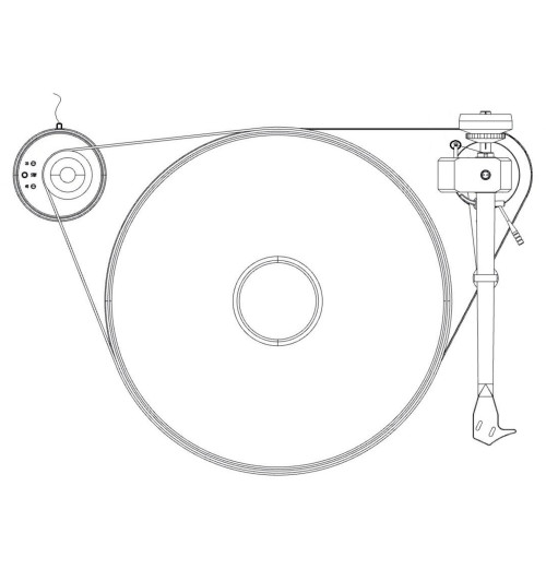 Pro-ject RPM 9 Carbon - Gramofon manualny klasy High-End z wkładką Ortofon Quintet Bronze
