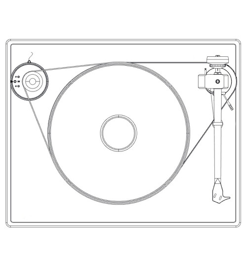 Pro-ject RPM 10 Carbon - Gramofon manualny klasy High-End (wersja bez wkładki)