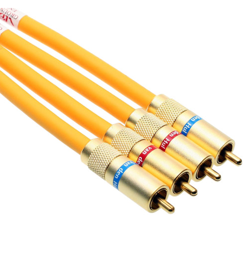 Van den Hul D-102 III 3T Hybrid - Zbalansowany kabel interkonekt audio 2 RCA - 2 RCA (Cinch)