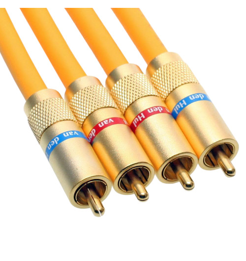 Van den Hul D-102 III 3T Hybrid - Zbalansowany kabel interkonekt audio 2 RCA - 2 RCA (Cinch)