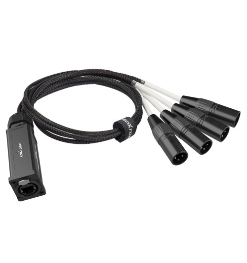 Konwerter adapter DMX męski na RJ45 żeński Roxtone PS4M | AVstore.pl