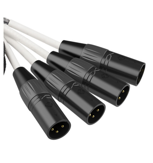 Konwerter adapter DMX męski na RJ45 żeński Roxtone PS4M | AVstore.pl