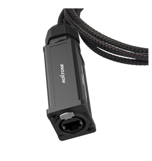 Konwerter adapter DMX męski na RJ45 żeński Roxtone PS4M | AVstore.pl