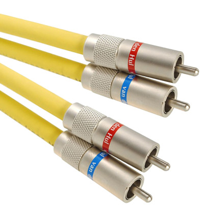 Van den Hul 3T The Valley Hybrid - Zbalansowany kabel interkonekt audio 2 RCA - 2 RCA (Cinch)