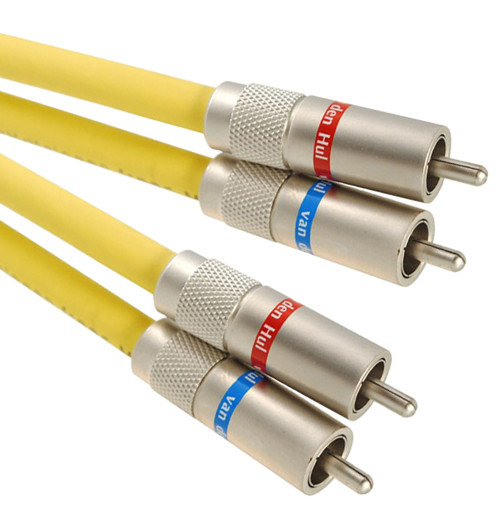 Van den Hul 3T The Valley Hybrid - Zbalansowany kabel interkonekt audio 2 RCA - 2 RCA (Cinch)