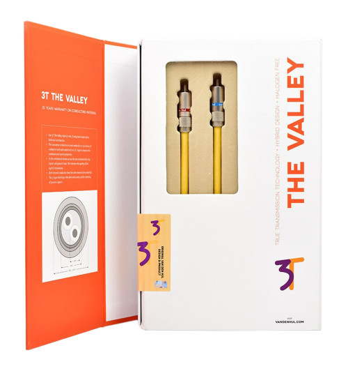 Van den Hul 3T The Valley Hybrid - Zbalansowany kabel interkonekt audio 2 RCA - 2 RCA (Cinch)