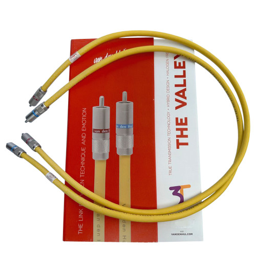 Van den Hul 3T The Valley Hybrid - Zbalansowany kabel interkonekt audio 2 RCA - 2 RCA (Cinch)