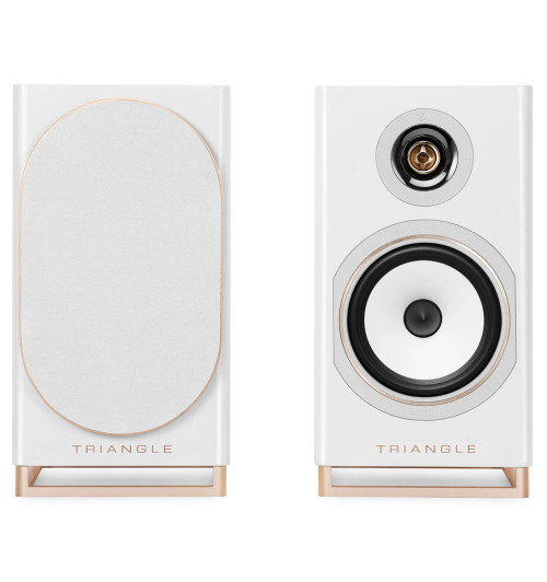 Triangle Capella - Aktywne kolumny podstawkowe z Bluetooth 5.0 aptX, Wi-Fi, WiSA + Stereo HUB