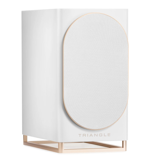 Triangle Capella - Aktywne kolumny podstawkowe z Bluetooth 5.0 aptX, Wi-Fi, WiSA + Stereo HUB