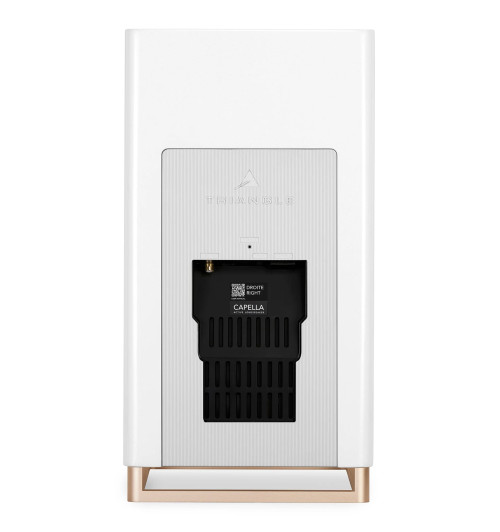 Triangle Capella - Aktywne kolumny podstawkowe z Bluetooth 5.0 aptX, Wi-Fi, WiSA + Stereo HUB