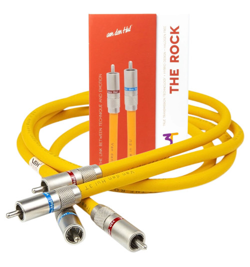 Van den Hul 3T The Rock Hybrid - Zbalansowany kabel interkonekt audio 2 RCA - 2 RCA (Cinch)