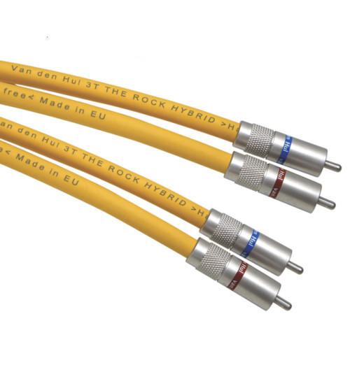 Van den Hul 3T The Rock Hybrid - Zbalansowany kabel interkonekt audio 2 RCA - 2 RCA (Cinch)
