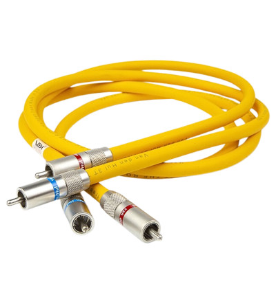 Van den Hul 3T The Rock Hybrid - Zbalansowany kabel interkonekt audio 2 RCA - 2 RCA (Cinch)