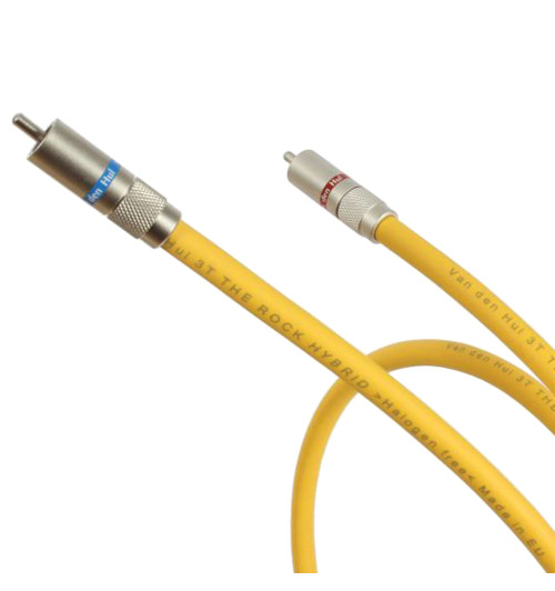 Van den Hul 3T The Rock Hybrid - Zbalansowany kabel interkonekt audio 2 RCA - 2 RCA (Cinch)