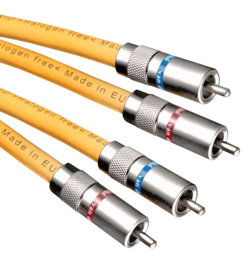 Van den Hul 3T The Hill Hybrid - Zbalansowany kabel interkonekt audio 2 RCA - 2 RCA (Cinch)