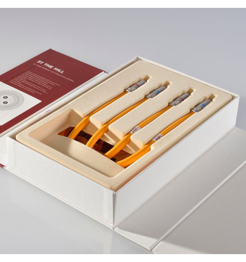 Van den Hul 3T The Hill Hybrid - Zbalansowany kabel interkonekt audio 2 RCA - 2 RCA (Cinch)