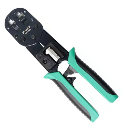 CP-376N Proskit - zaciskacz wtyków 4P, 6P, 8P przelotowych