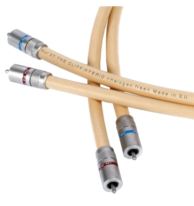 Van den Hul 3T The Cliff Hybrid - Zbalansowany kabel interkonekt audio 2 RCA - 2 RCA (Cinch)