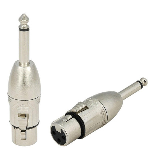 Przejściówka XLR żeński - Jack 6,3mm mono Roxtone RA2XFJM | AVstore.pl