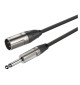 Kabel mikrofonowy wtyk Jack 6,3 mono - gniazdo XLR Roxtone DMXJ250L3 3m | AVstore.pl