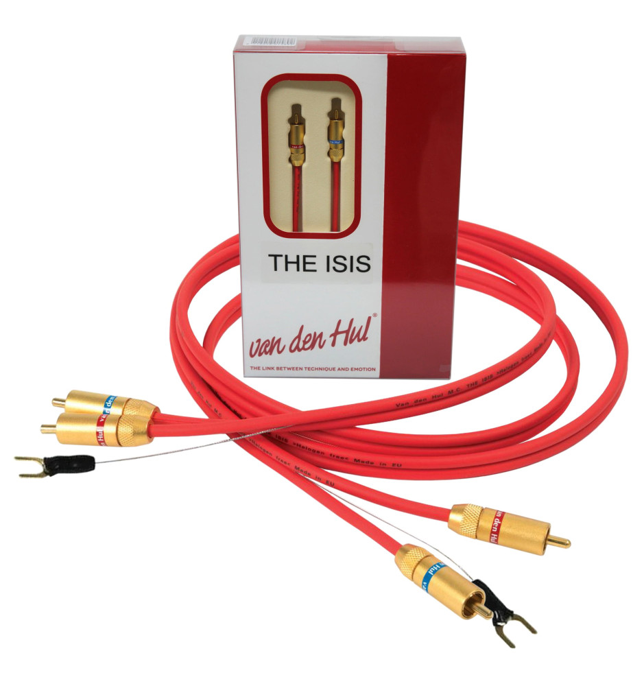 Kabel Gramofonowy 2 RCA 2 RCA 1m Van Den Hul The Isis AVstore pl Kabel Gramofonowy 2 RCA 2 RCA 1m Van Den Hul The Isis AVstore pl