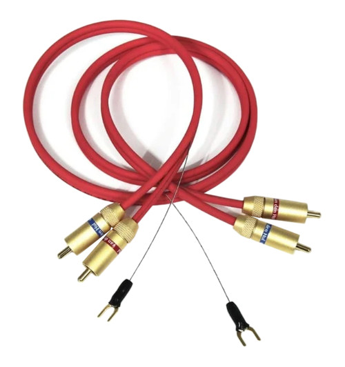 Van den Hul The Isis - Kabel koncentryczny interkonekt gramofonowy 2 RCA - 2 RCA (Cinch)