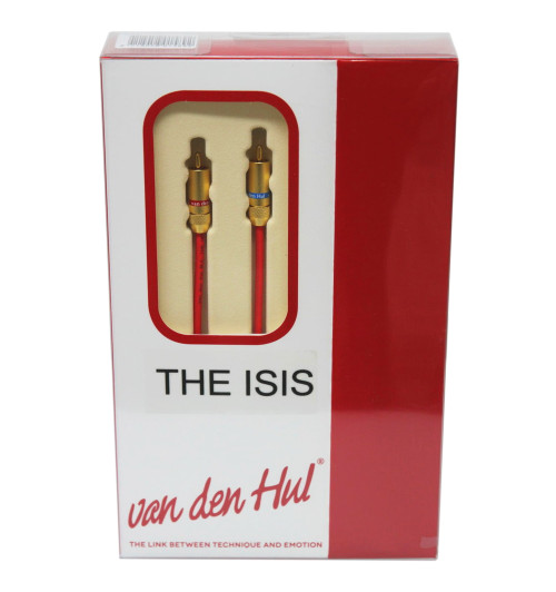 Van den Hul The Isis - Kabel koncentryczny interkonekt gramofonowy 2 RCA - 2 RCA (Cinch)