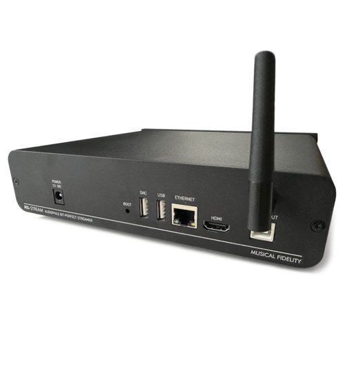 Musical Fidelity MX-Stream - Odtwarzacz strumieniowy streamer Bluetooth, Wi-Fi, Ethernet