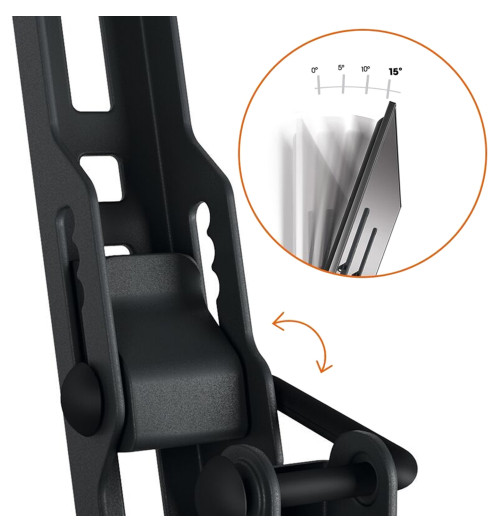 Vogels TVM 1413 - Uchylny uchwyt ścienny do telewizorów 32" - 65"