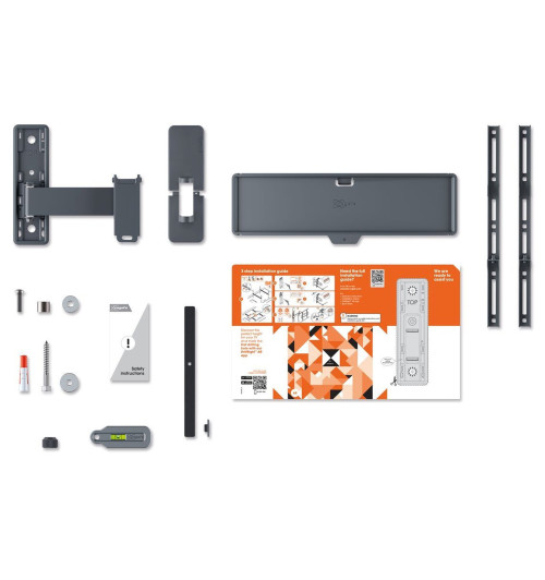 Vogels TVM 1423 - Obrotowy uchwyt ścienny do telewizorów 32" - 65"