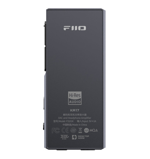 FiiO KA17 - Przenośny wzmacniacz słuchawkowy z przetwornikiem DAC